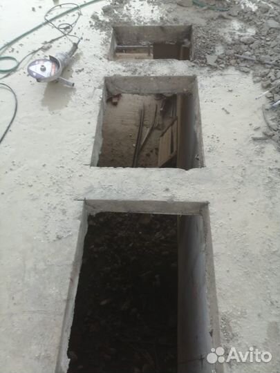 Вырезание проемов и окон с усилением. сро