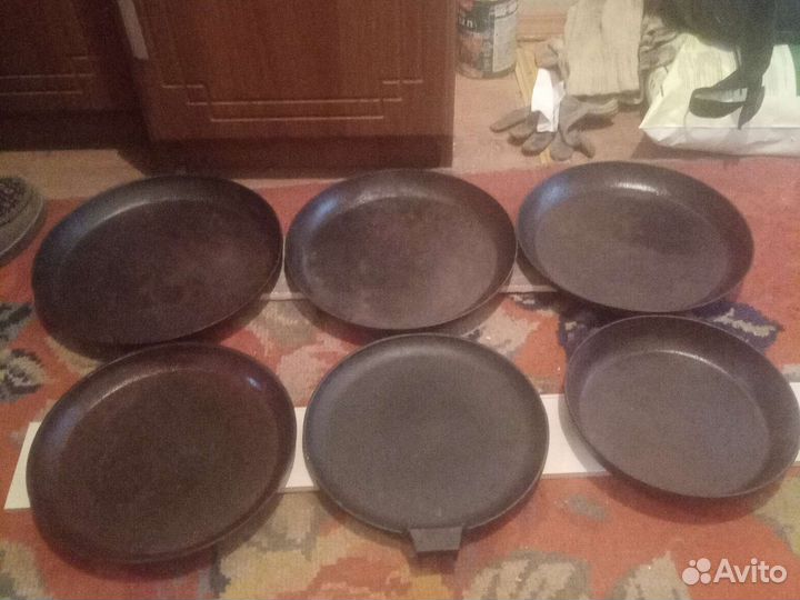 Чугунная сковорода СССР