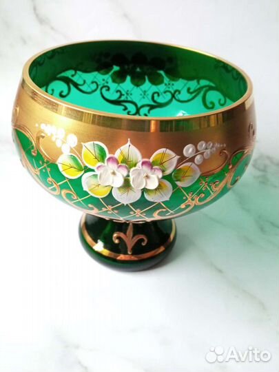 Ваза Богемия,пр-во Чехия