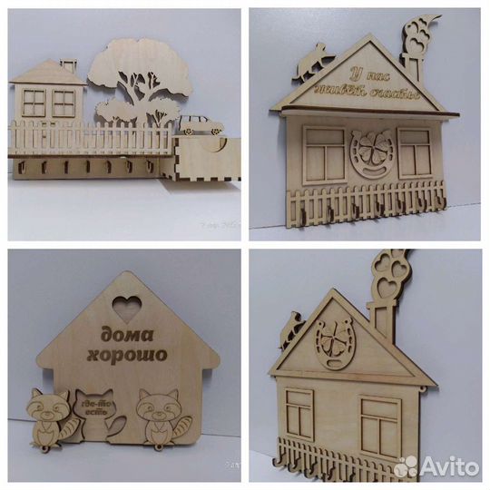 Лазерная резка копилки купюрницы игрушки ключницы