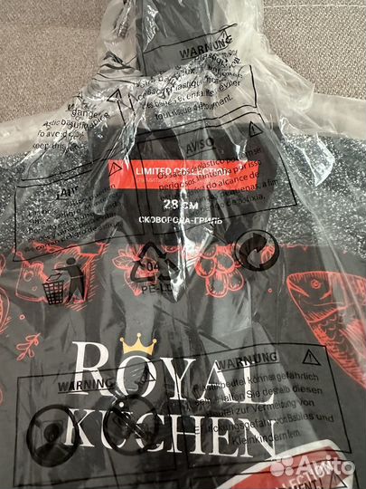 Сковорода-гриль 28 см royal kuchen