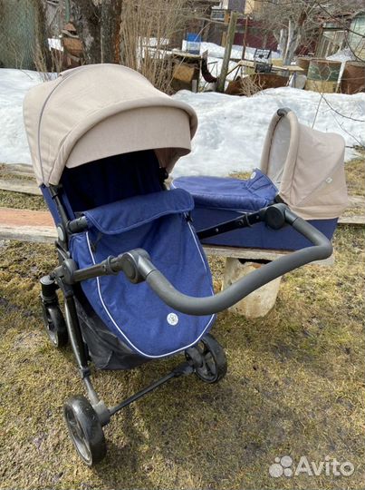 Коляска 2 в 1, автокресло, стульчик