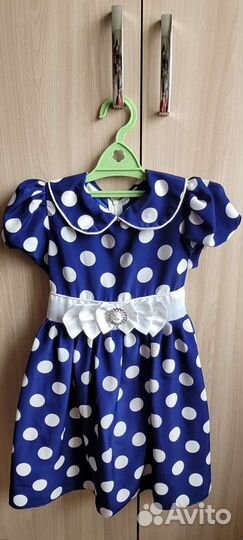 Платье на девочку 4-6 лет