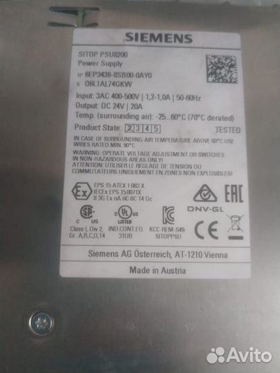 Siemens бп 6EP3436-8SB00-0AY0