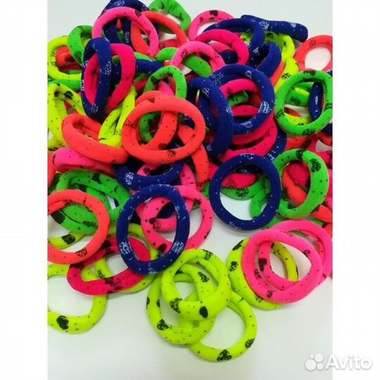 Резинки для волос 100 шт