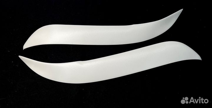 Реснички на фары toyota fielder 141 2004