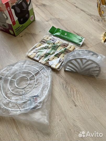 Ваза для фруктов, чайник