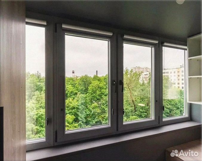 Окна алюминиевые в любое помещение