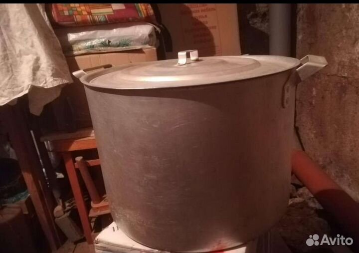 Кастрюля и бидон алюминиевые