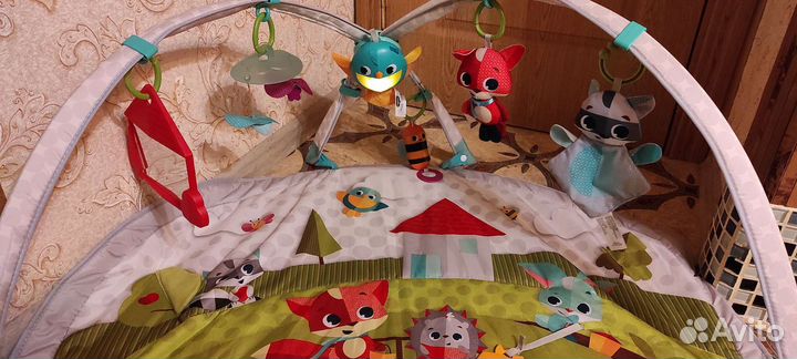 Развивающий коврик tiny love солнечная полянка