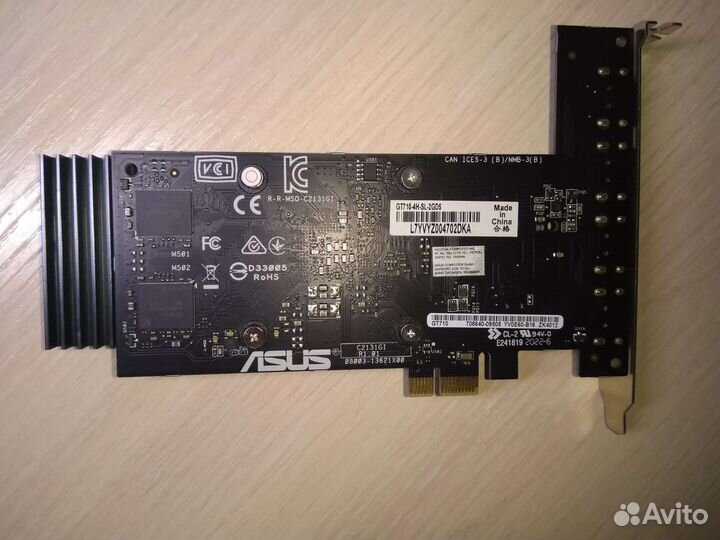 Видеокарта asus GT710-4H-SL-2GD5
