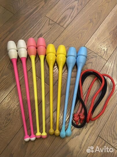 Булавы chacott 45 41 скакалка sasaki мяч chacott