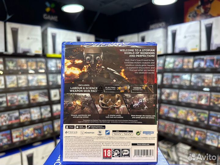 Игры для PS5: Atomic Heart (Русская версия)