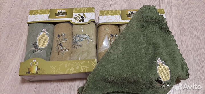 Набор махровых полотенец