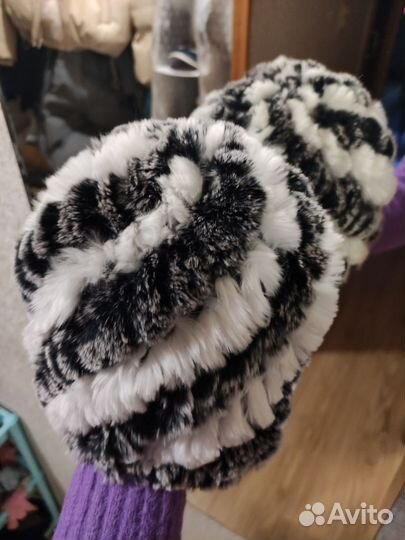 Шапка из натурального меха