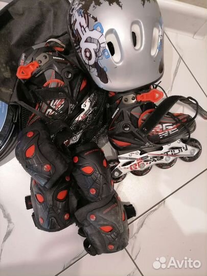 Роликовые коньки детские раздвижные