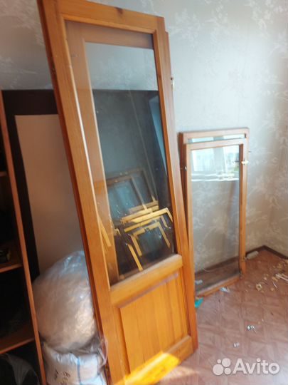 Деревянные окна со стеклопакетом бу