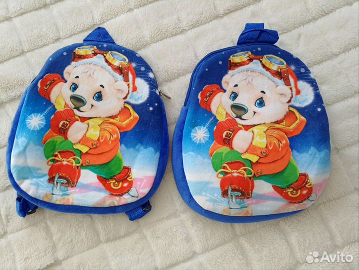 Рюкзаки детские мягкие