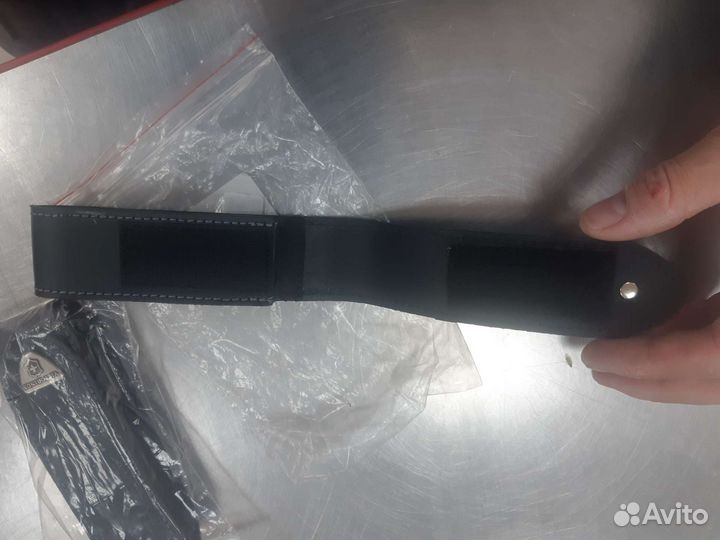 Кожаный чехол Victorinox RangerGrip черный 130мм