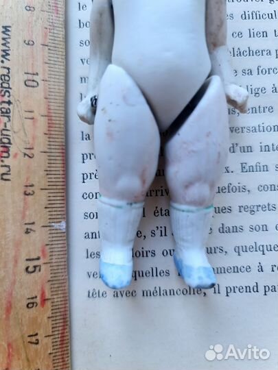 Антикварная редкая кукла(пупс) Германия фарфор