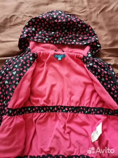 Ветровка для девочки 98