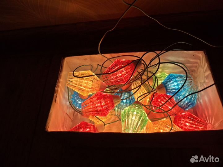 Новогодние гирлянды СССР