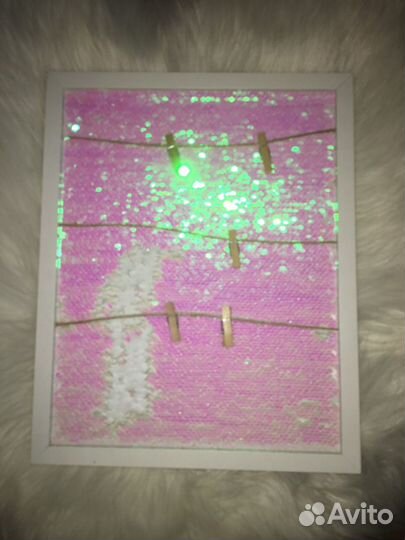 Рамка для фотографий белая