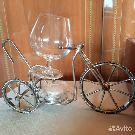 Коньячный набор с подогревом 