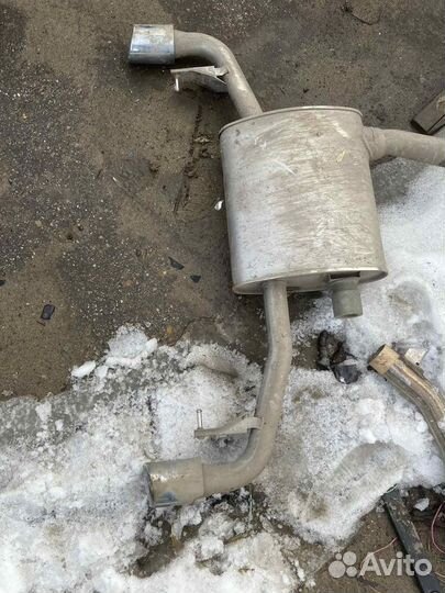 Задняя часть глушителя BMW X3 G01