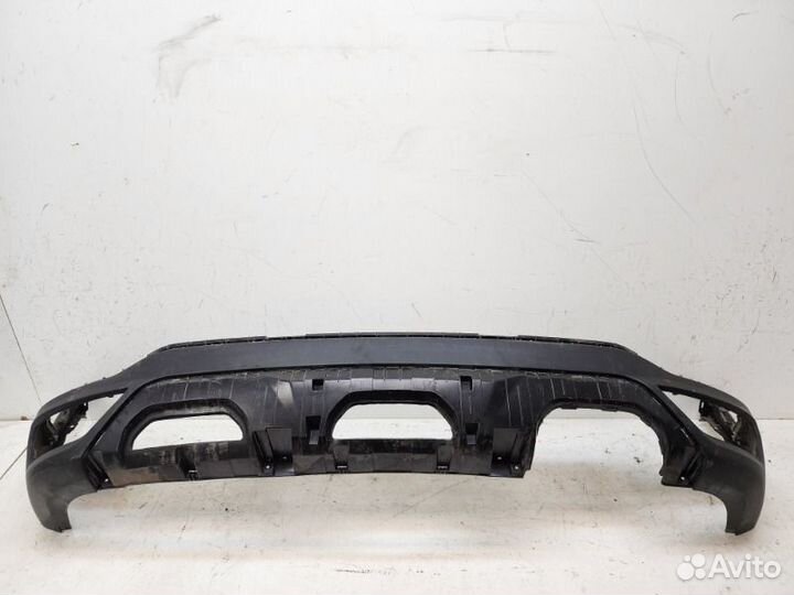 Юбка бампера задняя Kia Rio 4 X-line 2020-2023