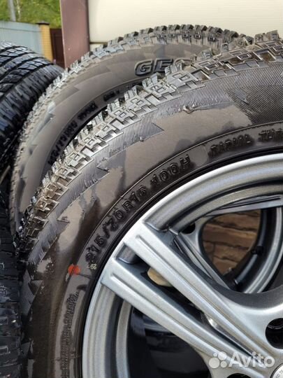 Колеса в сборе с дисками и датчиками давления