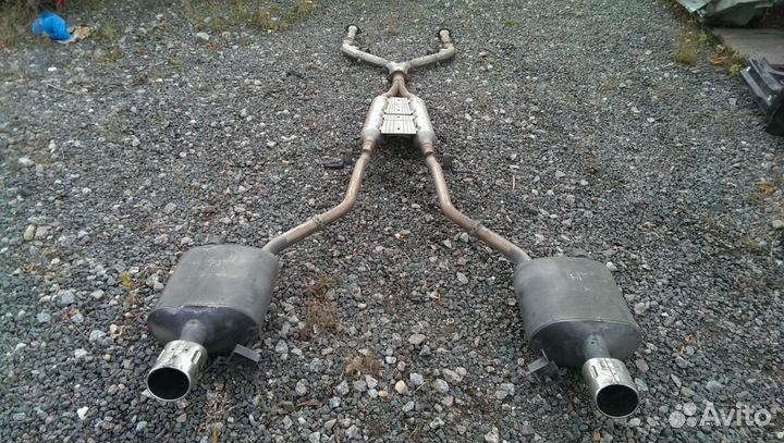 Глушитель резонатор приемная труба G35 G37 V36