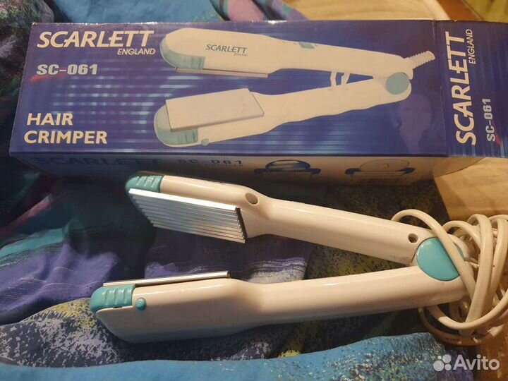 Щипцы для волос scarlett