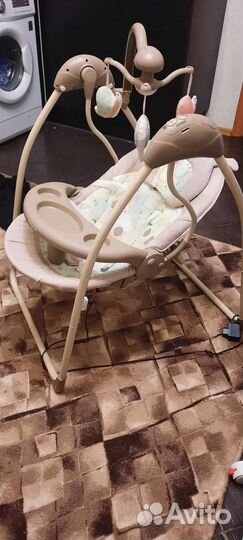 Детские электронные качели Baby Care