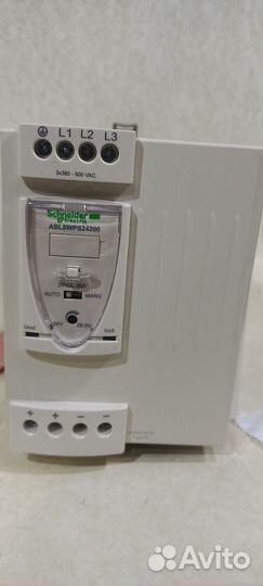 Аbl8 WPS24200 Блок питания 3х380-500VAC 24VDC 20A