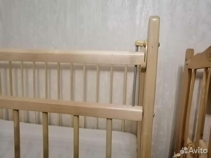 Детская кроватка+бортики