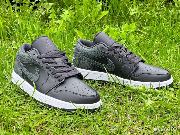 Nike Air Jordan 1 Low SE Black Elephant