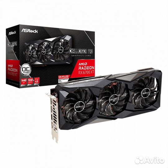 Видеокарта ASRock Radeon RX 6700 XT Challen 373454