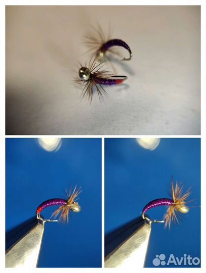 Мухи-мормышки на хариуса,мормуха ручная работа