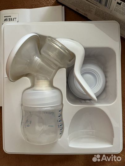 Молокоотсос avent ручной новый
