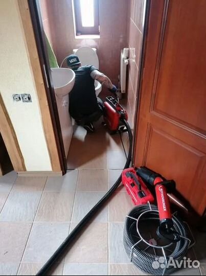 Прочистка канализации Устранение засоров Сантехник