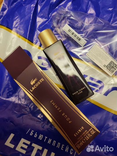 Парфюм lacoste Pour femme elixir