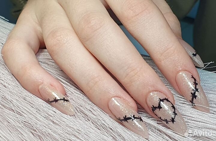 Маникюр Гель лак Укрепление Наращивание Педикюр