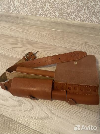 Патронташ натуральная кожа,7,62/39.holter