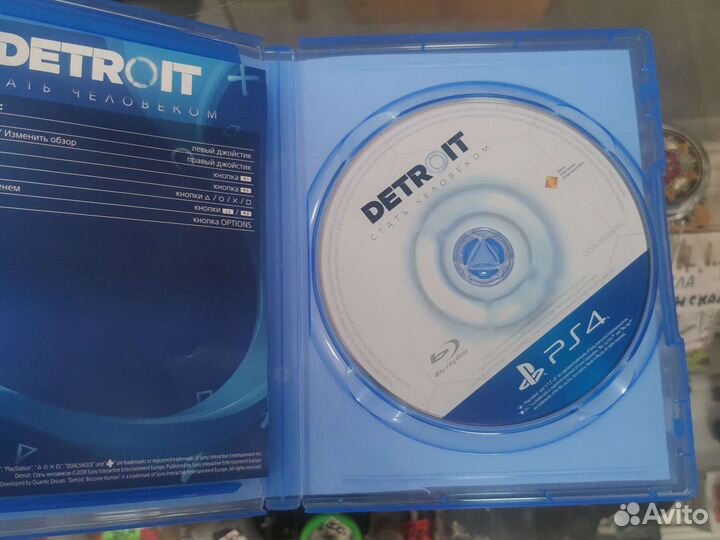 Диск Detroit:стать человеком ps4