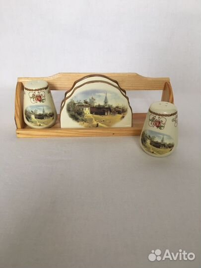 Набор для специй на подставке