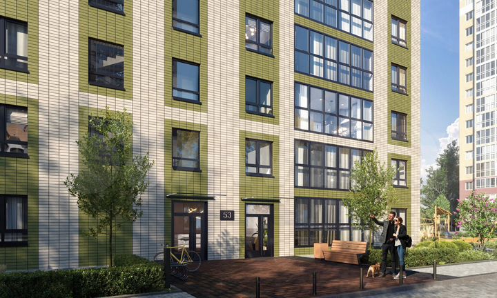 2-к. квартира, 47,8 м², 12/17 эт.