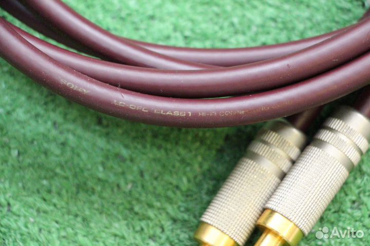 TOP Sony LC-OFC Class1 2RCA-2Jack, Japan