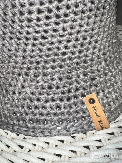 Панама из рафии