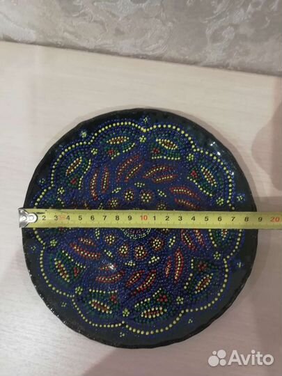 Сувенирная тарелочка Ручная работа